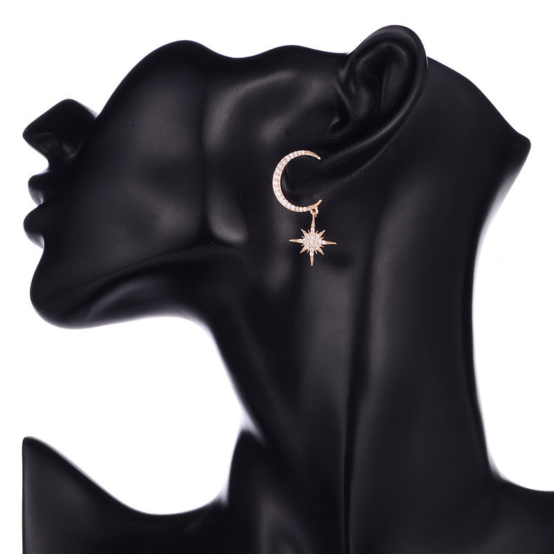 Starlit Copper Earrings