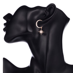 Starlit Copper Earrings width=100 