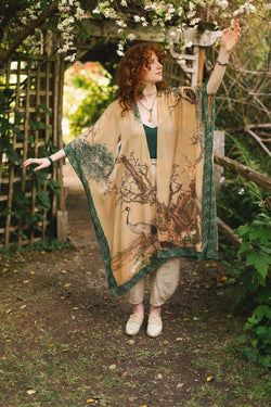 "Fable" Bohemian Goddess Starduster Kimono width=100 