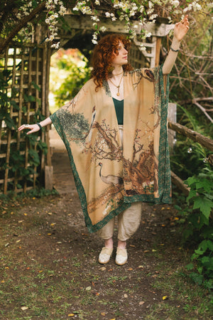 "Fable" Bohemian Goddess Starduster Kimono