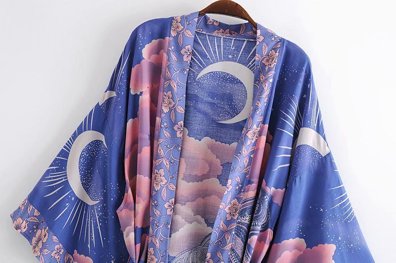 "Selene" Kimono