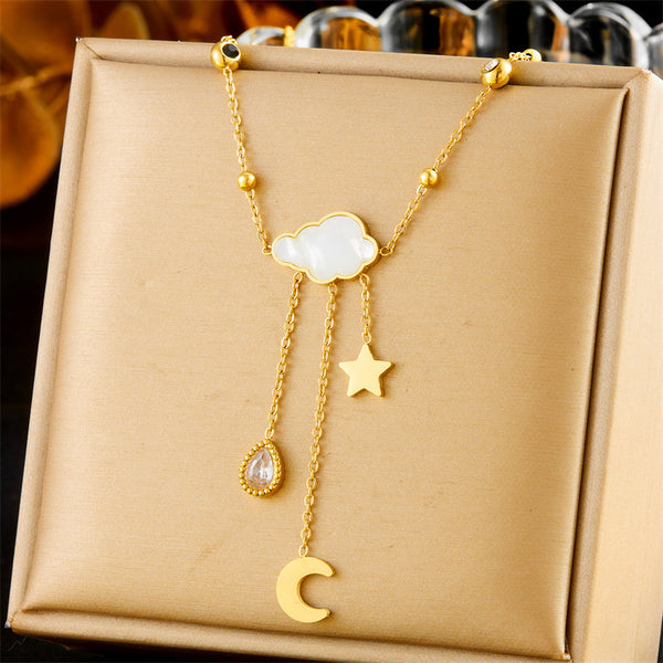 Cloud Star Moon Elegance Necklace