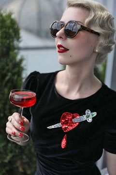"Jezebel" Heart & Arrow Dress