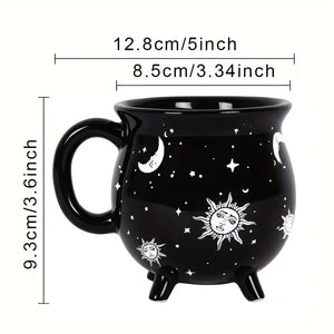 "Tyche" Sun, Moon, and Stars Coffee Mug