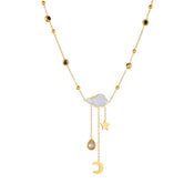Cloud Star Moon Elegance Necklace width=100 