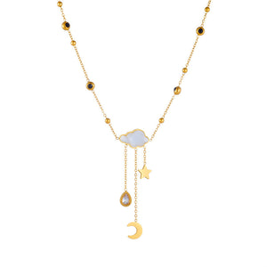 Cloud Star Moon Elegance Necklace