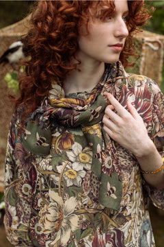 "Love Grows Wild" Scarf with Bees