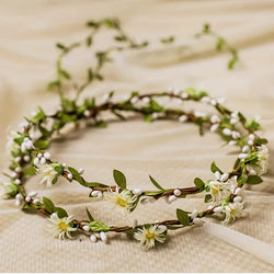 "Flora" Flower Tiara width=100 