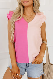 Lillie Tiered Ruffled Sleeve Blouse-0 width=100 