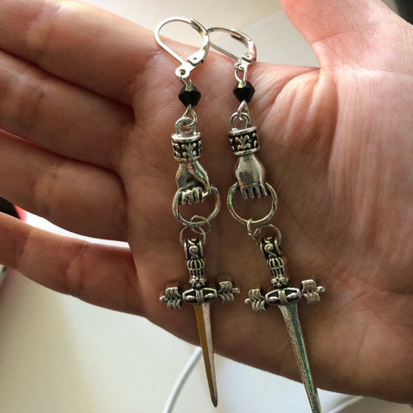 Crystalline Shadow Earrings