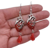 "Everleigh" Heart Earrings width=100 
