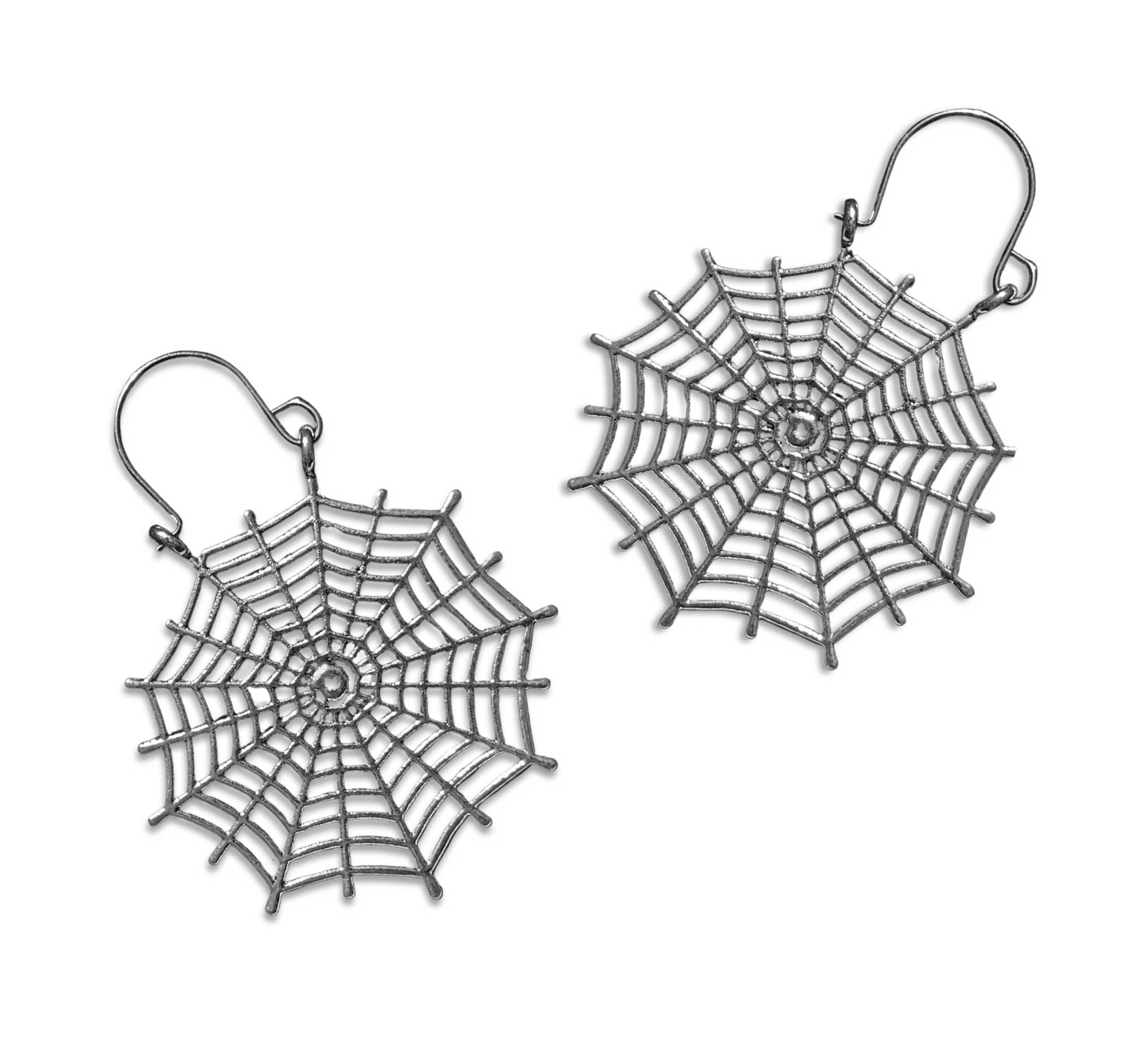 "Thalia" Spiderweb Earrings