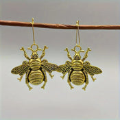 "Cybele" Bumble Bee Earrings width=100 