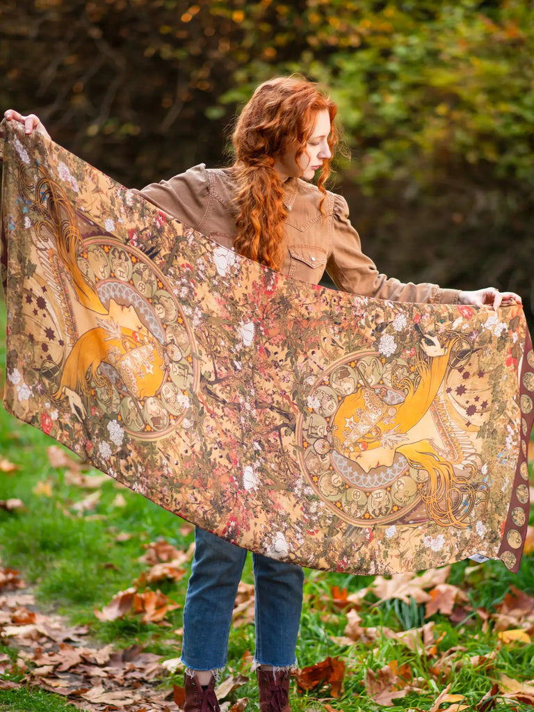 "Miranda" Zodiac Signs Scarf