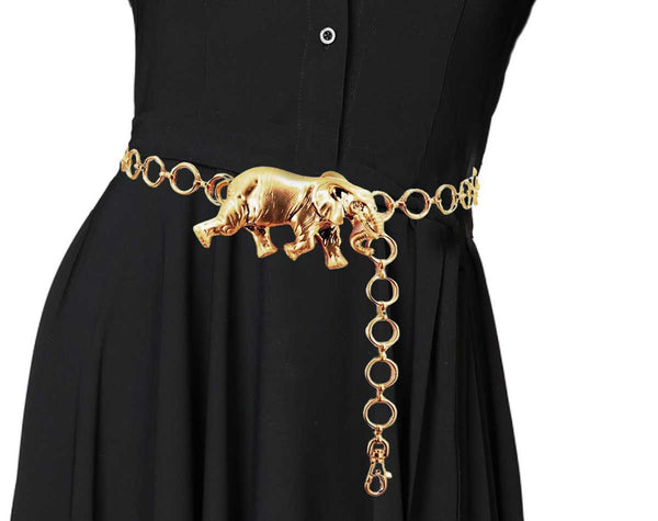 "Lady Tusk" Elephant Belt