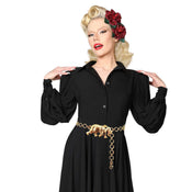 "Lady Tusk" Elephant Belt width=100 