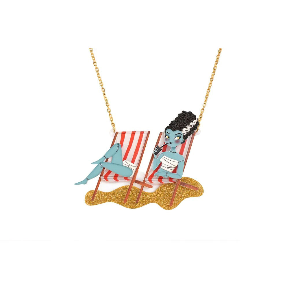 Elsa Sitting in Hammocks Necklace by Laliblue-0