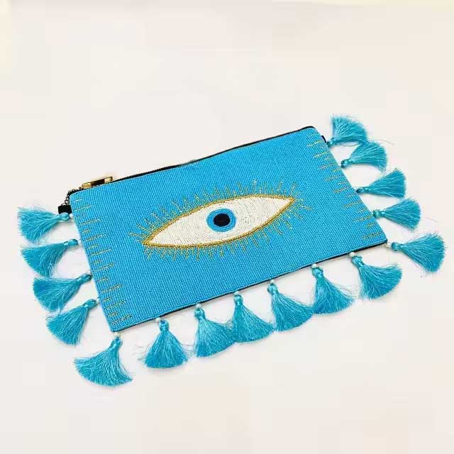 "Mystine" Mystical Eye Beaded Bag