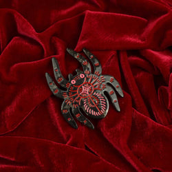 "Arachnia" Spider Barrette width=100 