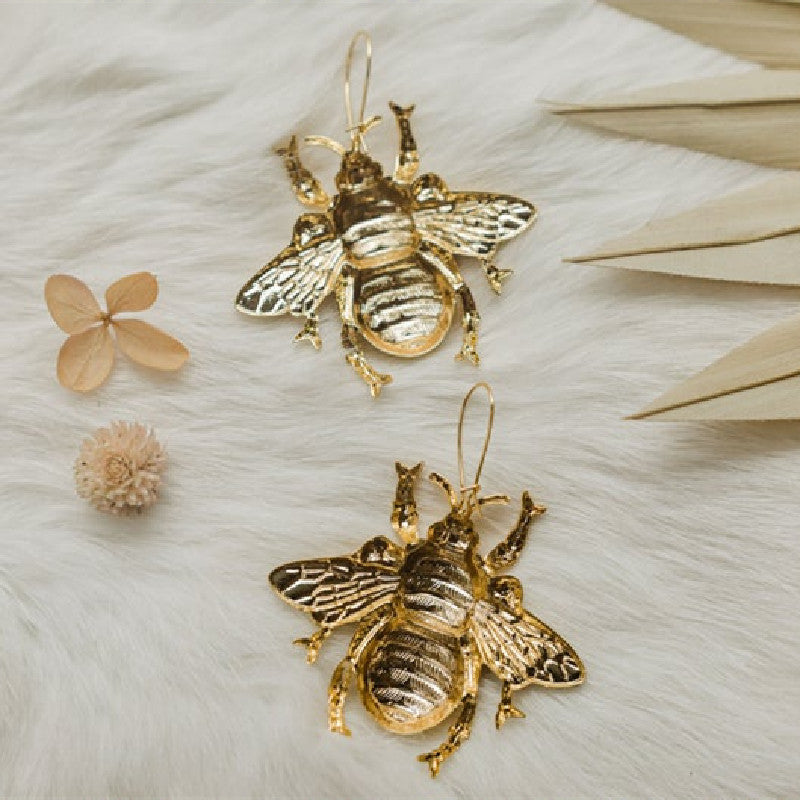 EP: Creative Insect Big Bee Earrings Jewelry
