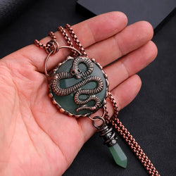 "Melusina" Snake Necklace width=100 