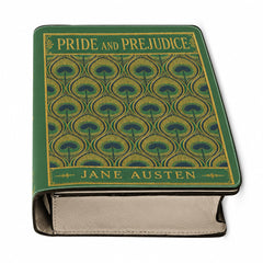 BCIP - Front Angle - "Pride and Prejudice" Book Clutch #1