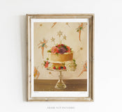 Fairy Cake Art Print - 8.5" X 11" by Janet Hill-0 width=100 