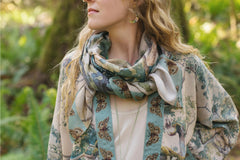 "Earth and Sky" Bohemian Scarf