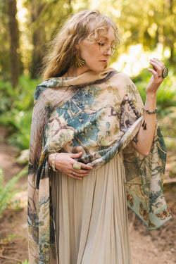 "Earth and Sky" Bohemian Scarf  (pre-order) width=100 