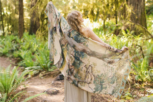 "Earth and Sky" Bohemian Scarf  (pre-order)