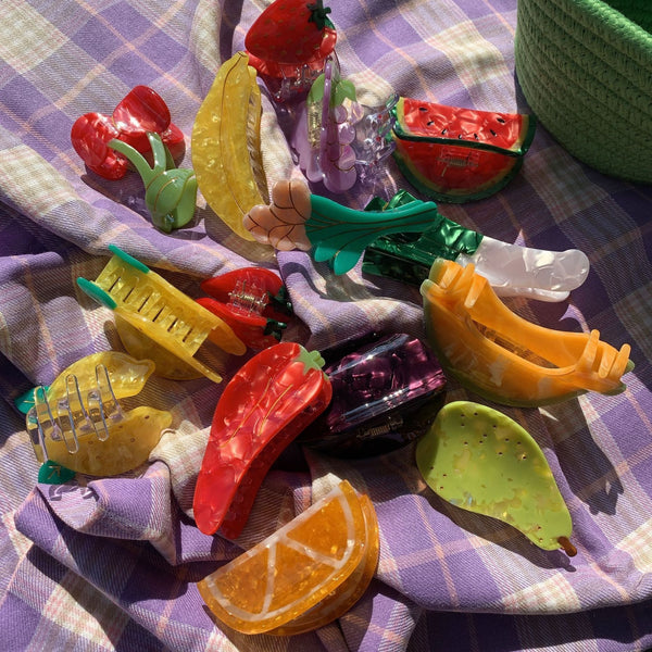 Fresh Vegetables And Fruit Hairpin