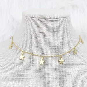 Shooting Star Necklace-0