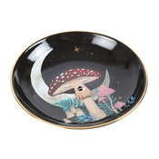 Forest Mushroom Ceramic Incense Plate-2 width=100 