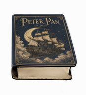 "Peter Pan" Book Clutch width=100 