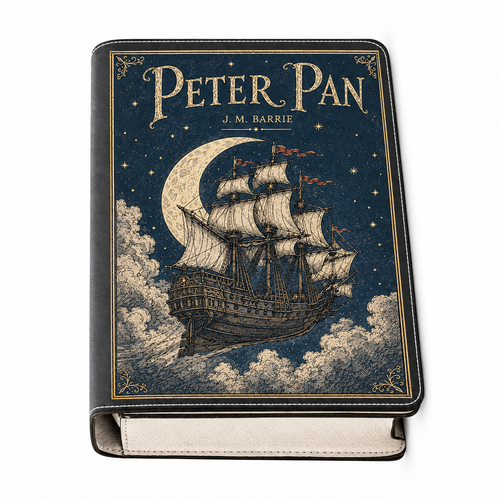 "Peter Pan" Book Clutch