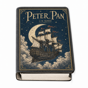 "Peter Pan" Book Clutch width=100 