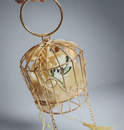"Avery" Birdcage Bag width=100 