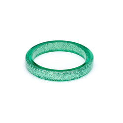 Green Lagoon Glitter Bangle by Splendette-0 width=100 