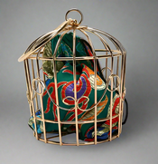 "Avery" Birdcage Bag width=100 