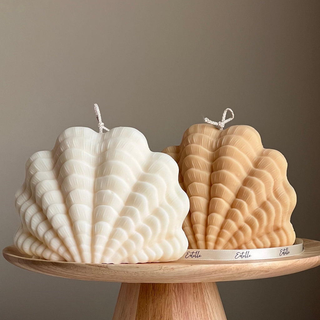 Huge Shell Candle-0