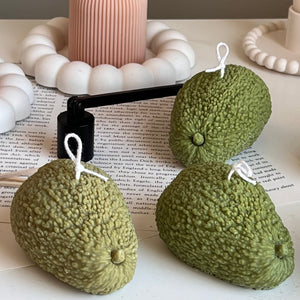 Avocado Shaped Candle-1