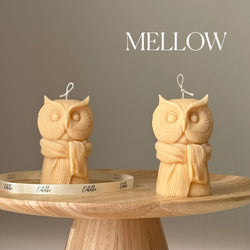 Cute Owl Candle-3 width=100 