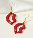 EPOXY LIPS EARRING-0