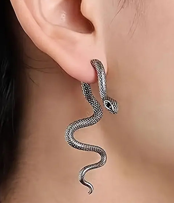 SNAKE EARRING 1 PAIR-0