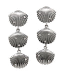 MULTI SHELL LINK DROP EARRING-0
