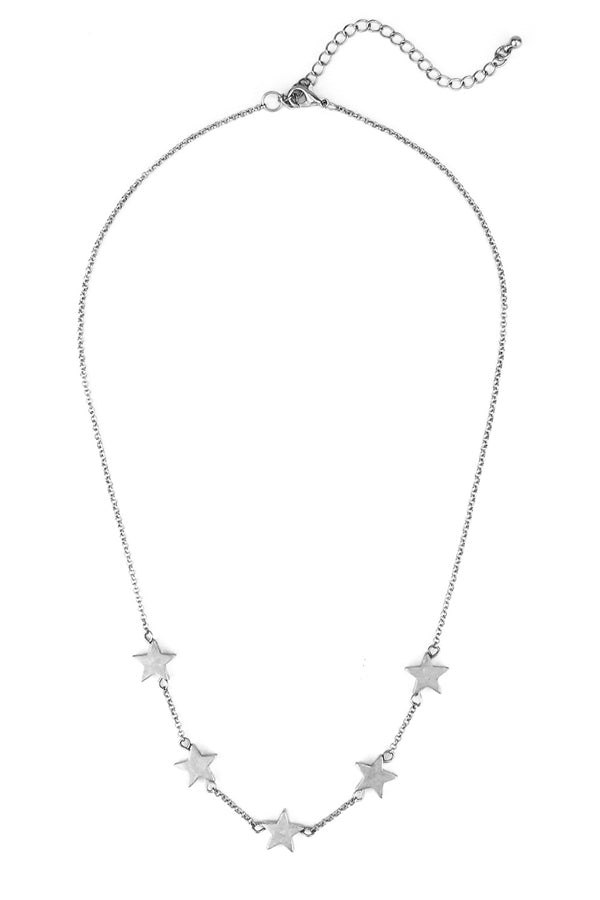 MULTI STAR LINK NECKLACE-0