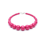 Iris Pink Heavy Carve Fakelite Beads by Splendette-0