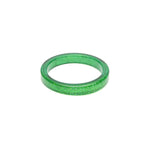 Leaf Green Glitter Bangle by Splendette-0