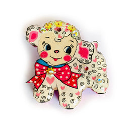 Harry the Little Lamb Brooch-0 width=100 