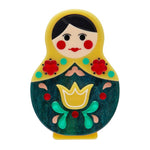 Matryoshka Memories Toy Brooch by Erstwilder-0